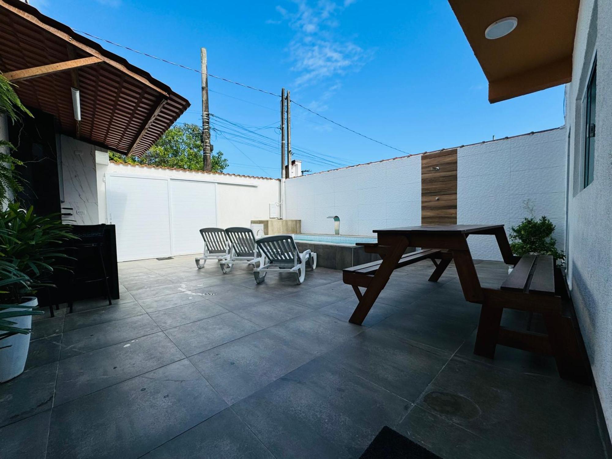Casa Compacta Com Piscina Villa Guarujá Buitenkant foto